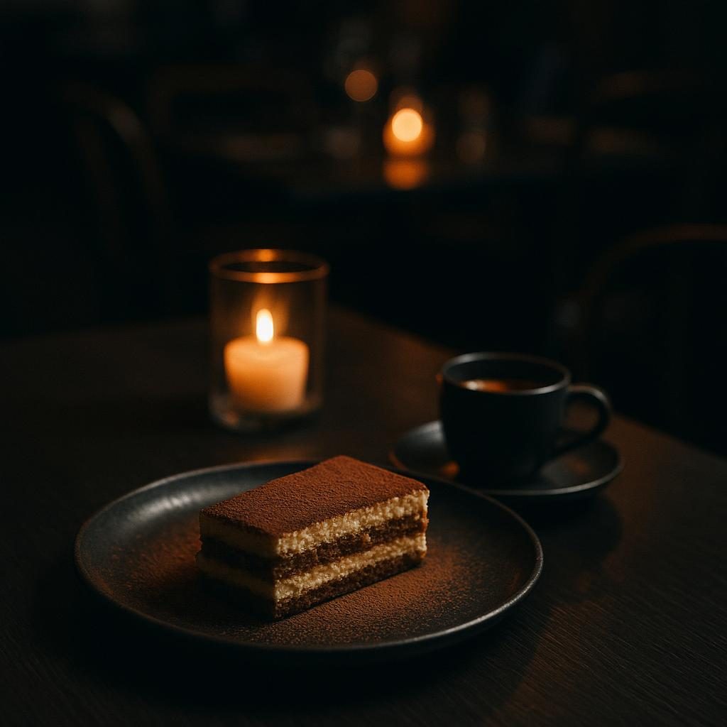 Tiramisù och espresso